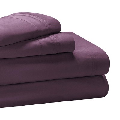 Luxury Cotton 650 Thread Count Solid Deep Pocket Sheet Set by Blue Nile Mills