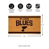 Evergrreen St Louis Blues Logo Natural Coir 28 x 16 Inches Indoor Outdoor Doormat - 2 of 4