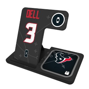 NFL Houston Texans Players Game Tactic 15-Watt 3 in 1 Charging Station - 1 of 4