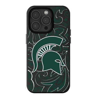 Keyscaper NCAA Big Ten Universities Paisley MagSafe Compatible Cell Phone Case for Apple iPhone