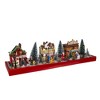 Kurt Adler 5.5-Inch Battery-Operated LED Lit Christmas Village, 17 Piece Set - 2 of 4