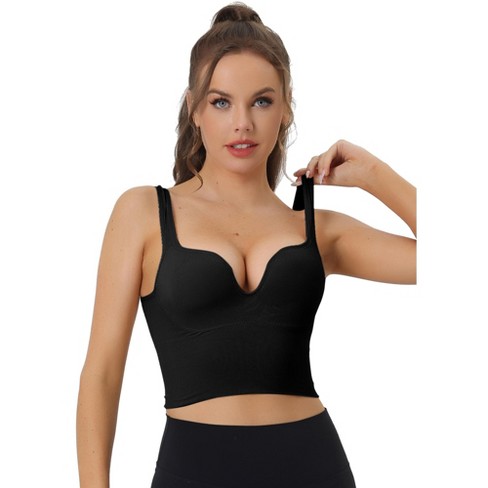 Push up sports bra target clearance