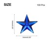 Unique Bargains Acrylic Flat Back Star DIY Decor Jewelry Rhinestone 100 Pcs - 2 of 4