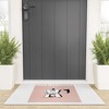 Mambo Art Studio Italian Coffee Maker Pink 36" x 24" Welcome Mat - Society6 - 2 of 3