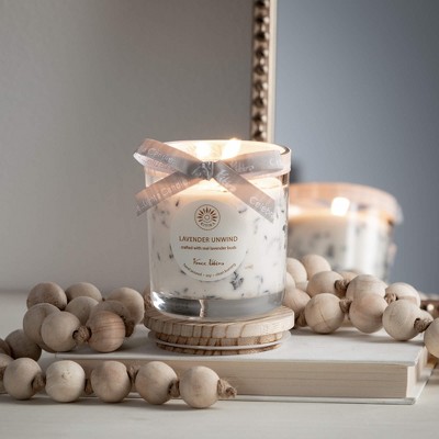 Clover Lane Lavender Scented Jar Candle