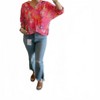 Women's Jungle Party V-neck Top - ADRIENNE - 2 of 3
