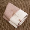 Cotton Rope Laundry Basket – Soft Round Storage Basket with Handles – Durable & Decorative Organizer for Clothes, Toys, Blankets - 3 of 4