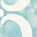 turquoise/ivory