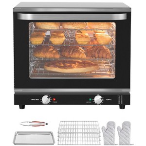 VEVOR Commercial Countertop Oven, 66L 4-Tier Toaster Oven, 2800W Electric Baking Oven with Tempered Glass Door, Wire Racks Clip Tray Gloves - 1 of 4