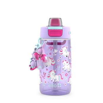 mininoo Kids Water Bottle with Straw, Insulated 12 oz Water Bottle for Kids  with Straw Lid and Chug Lid for Toddlers, Girls, Boys (Purple/Sky) - Yahoo  Shopping