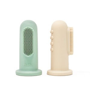 Mushie Finger Toothbrush - 1 of 4