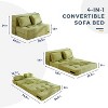 MAXYOYO Folding Sofa Bed with Pillow, 4-in-1 Tufted Sleeper Chair for Living Room - 3 of 4
