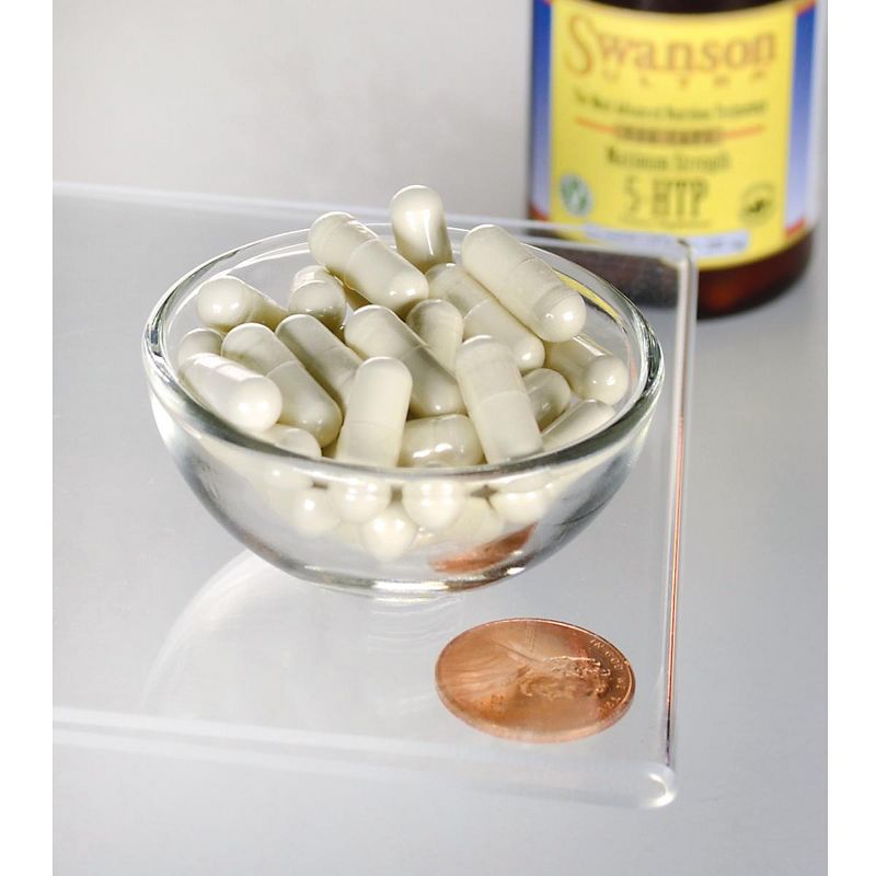 Swanson Dietary Supplements Maximum Strength 5-Htp 200 mg Capsule 60ct, 3 of 7