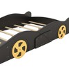 Kumasinova Race Car Twin/Full Size Bed Frame,Fun Twin/Full Bed Framewith Storage,Bed Frame Twin/Full Size with Wheels,Twin/Full Bed Frames for Kids - 4 of 4
