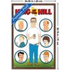 Trends International King of the Hill (1997) - Neighbors of Arlen Grid Framed Wall Poster Prints - 3 of 4