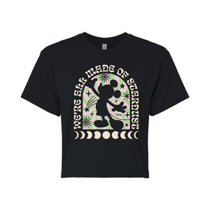 Women's - Disney - Made Of Stardust Cropped Graphic T-Shirt - 1 of 4