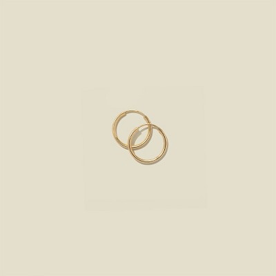 Made By Mary | 14K Live In Hoop Earrings