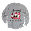 Simply Sage Market Hanging With My Gnomies Garment Dyed Long Sleeve - 2 of 4