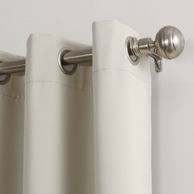 Pearl Blackout Grommet Curtain Panel, 40" x 54" Polyester