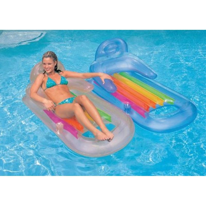 Intex King Kool Lounge Swimming Pool Lounger with Headrest (8 Pack), 2 of 4
