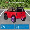 Kids Ride On Truck, Licensed Toyota Tacoma Car, 12V Battery Powered Electric Car with Remote Control,  Ride On Toy Car with lights Music for Kids 3-6 - 2 of 4