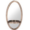 Zuo Petite Ogee Mirror & Shelf Gold - 3 of 4