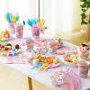 Joyfy 145Pcs Unicorn Party Supplies for Kids Birthday with Banner 24 Serves Disposable Tableware Set Birthday Party Decoration for Girls 2 3 4 5 6 7 8 - 2 of 4