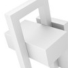 2pc Large Outdoor Wall Lights Modern Exterior Lighting Fixtures  White - 3 of 4