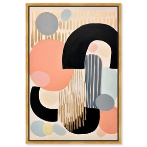 Art Remedy Beads of Jewellery Contemporary Shapes Abstract Wall Art Framed - 1 of 4