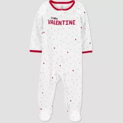 Carter's Just One You® Baby 'Littlest Valentine' Sleep N' Play - White/Red