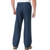 KingSize Men's Big & Tall Relaxed Fit Comfort Waist Pleat-Front Expandable Jeans - 2 of 4