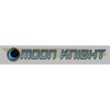 Boy's Marvel: Moon Knight Blue Horizontal Logo Pull Over Hoodie - 2 of 4