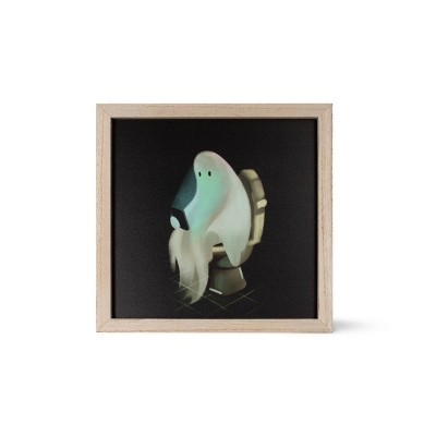 Ghost Artwork Toilet - Bullseye's Playground™