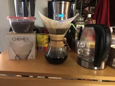 Chemex Pour-Over Glass Coffeemaker - Classic Series - 6-Cup - Exclusive  Packaging