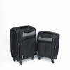 Gulches 2-Piece Softside Luggage Set: 20"+24" Oxford Trolley Cases with 360¡ã Silent Wheels & Password Lock - 2 of 4
