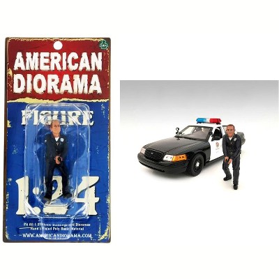 Police Officer III Figurine for 1/24 Scale Models by American Diorama