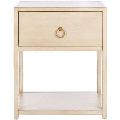 Yudi 1 Drawer 1 Shelf Nightstand  - Safavieh