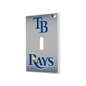 MLB American League Teams Linen Hidden-Screw Light Switch Plate for Single Toggle - 1 of 4