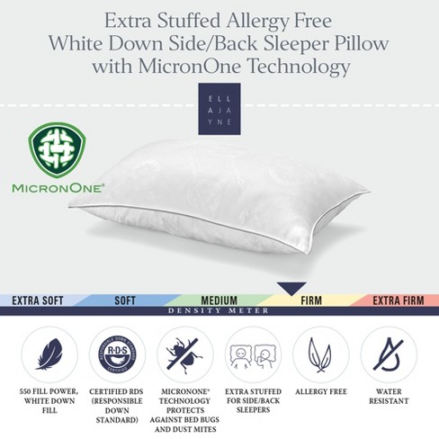 Down pillow allergy hotsell