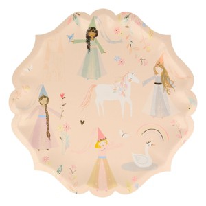 Meri Meri Princess Large Plates (Pack of 8) - 1 of 3