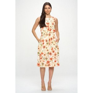 WEST K Women's Diana Sleeveless Cutout back Dress - 1 of 4