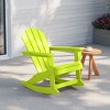 WestinTrends  Outdoor Patio Porch Rocking Adirondack Chair - 2 of 4