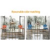 Aukfa 3-piece Bar Table and Chair Set - with Sponge Cushion Backrest, Suitable for Home - 2 of 4