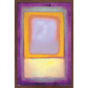 Trends International Reinders: Abstract - Style in Purple Framed Wall Poster Prints - 1 of 4