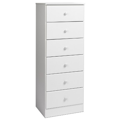 Tall skinny 6 on sale drawer dresser