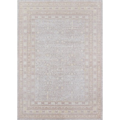 4'x6' Isabella Brooke Area Rug Gray - Momeni