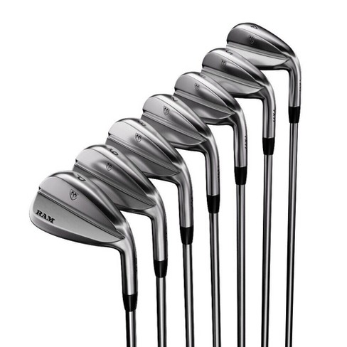 Ram Golf Laser Steel Hybrid Irons Set 4-SW (8 Clubs) - Mens Right Hand - Regular Flex