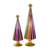 Cody Foster 15.0 Inch Narrow Spectrum Rainbow Trees Set / 3 Decor Mantle Tree Sculptures - 3 of 3