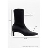 Lewin Black Stretch Pointed Toe Stiletto Boot (Women) | Prologue Shoes - 4 of 4