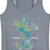 Women's - Disney - Tropical Fill Mickey Graphic Racerback Tank - 2 of 4